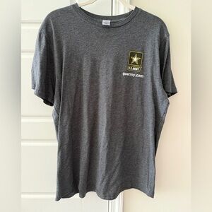 Men's U.S. Army Gray XL T-Shirt